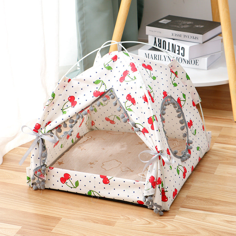 Cat Tent Cat House Enclose Pet Bed high-quality fabric, breathable