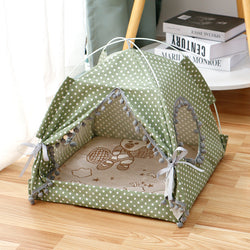 Cat Tent Cat House Enclose Pet Bed high-quality fabric, breathable