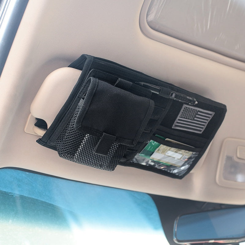 Vehicle Visor Panel Truck Car Sun Visor Organizer CD Bag Holder Car Style