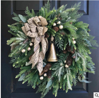 Christmas Wall Decoration Door Hanging Christmas color stair ornaments