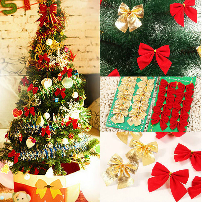 Christmas Tree Ornaments Christmas Decoration Bow for Christmas Holiday