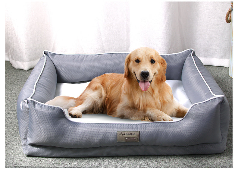  Pet Removable Litter Dog Beds Pet Supplies Dark grey Meibi Bear Beds.