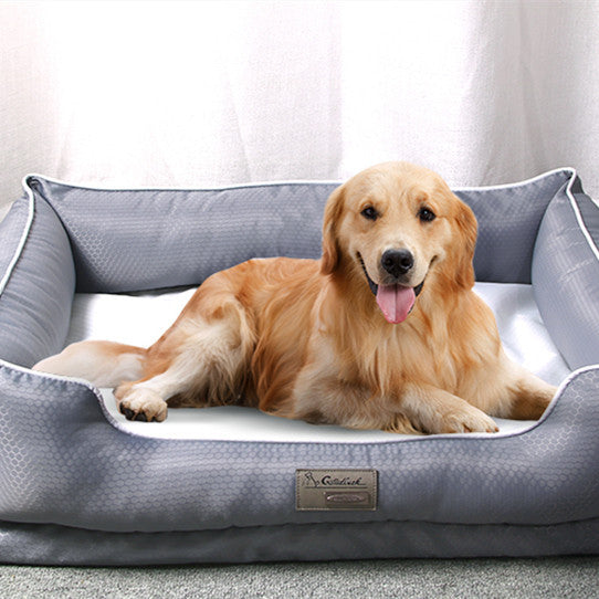  Pet Removable Litter Dog Beds Pet Supplies Dark grey Meibi Bear Beds.