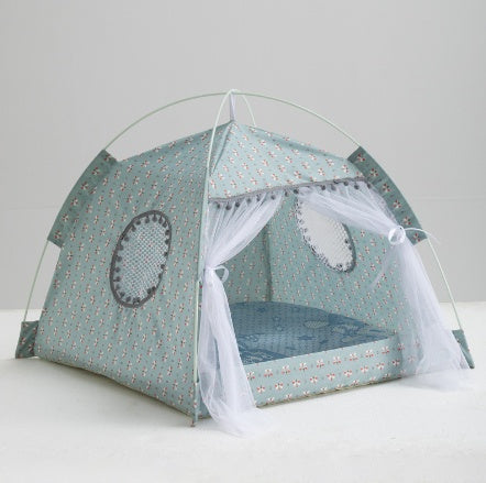 Cat Tent Cat House Enclose Pet Bed high-quality fabric, breathable