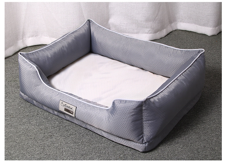  Pet Removable Litter Dog Beds Pet Supplies Dark grey Meibi Bear Beds.